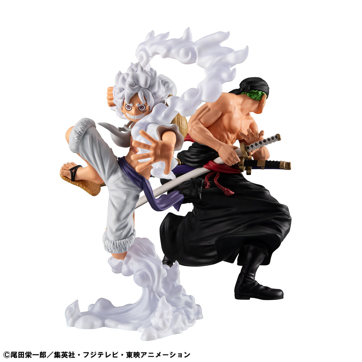 PRE-ORDER MegaHouse - WALLSTAR - One Piece - Monkey D. Luffy: Gear 5 and Roronoa Zoro Set [EXCLUSIVE]