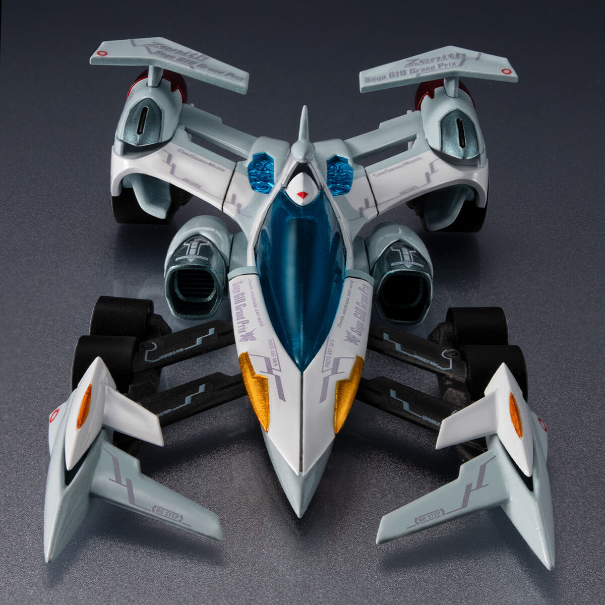 PRE-ORDER MegaHouse - Cyber Formula Collection: Heritage Edition DX - Future GPX Cyber Formula - Asurada: Zenith Asurada AKF-S0/G Rollout Set