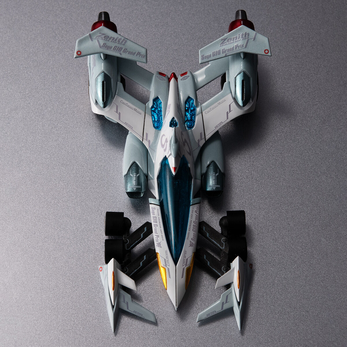 PRE-ORDER MegaHouse - Cyber Formula Collection: Heritage Edition DX - Future GPX Cyber Formula - Asurada: Zenith Asurada AKF-S0/G Rollout Set
