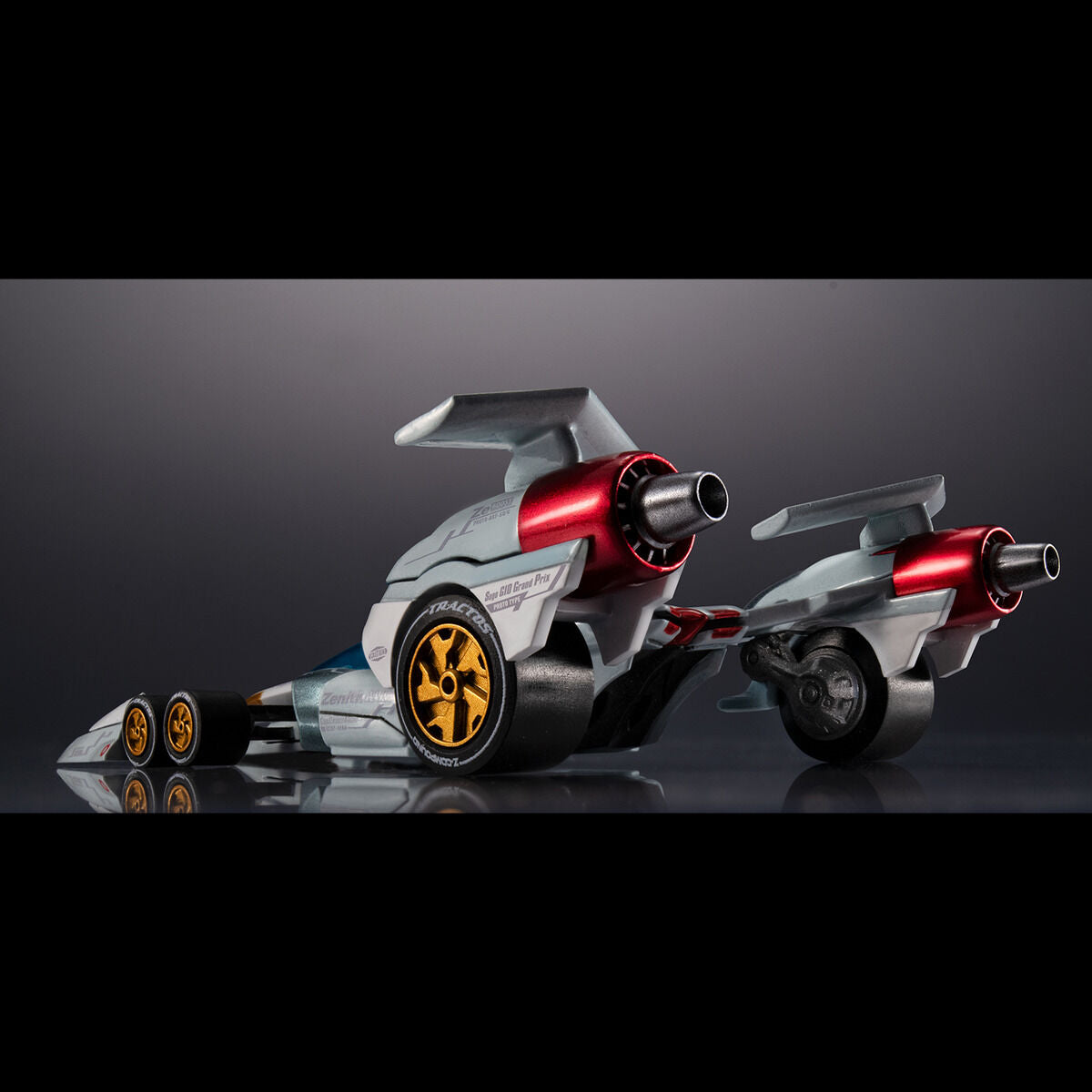 PRE-ORDER MegaHouse - Cyber Formula Collection: Heritage Edition DX - Future GPX Cyber Formula - Asurada: Zenith Asurada AKF-S0/G Rollout Set