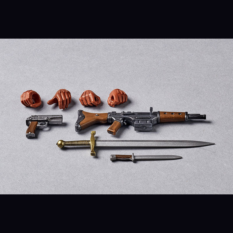 PRE-ORDER Kaiyodo - Takeya Style Jizai Okimono - Nausicaa of the Valley of the Wind - Torumekian Command Soldier