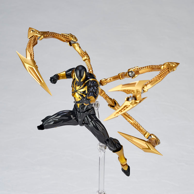 SPECIAL ORDER Kaiyodo - Amazing Yamaguchi - Spider-Man - Iron Spider: Black Ver. [May 2024 Release] [JP]