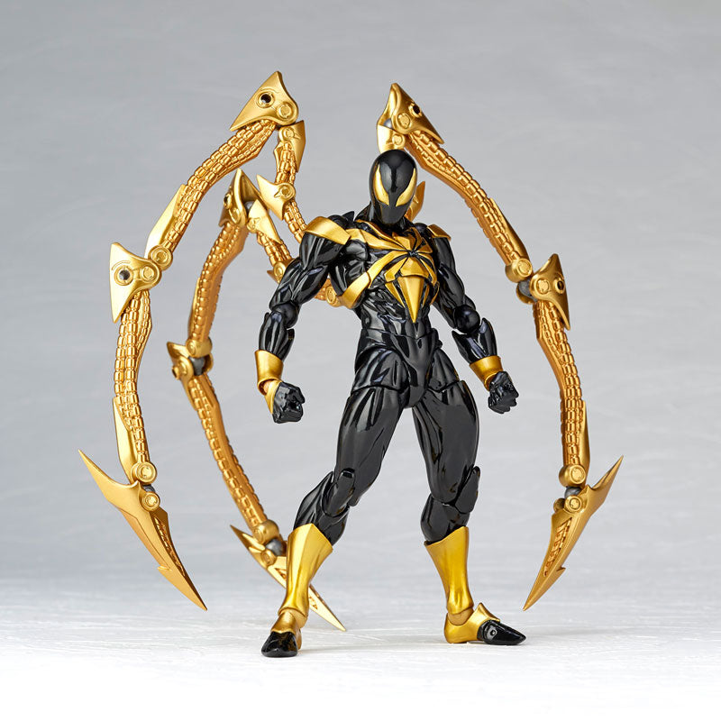 SPECIAL ORDER Kaiyodo - Amazing Yamaguchi - Spider-Man - Iron Spider: Black Ver. [May 2024 Release] [JP]