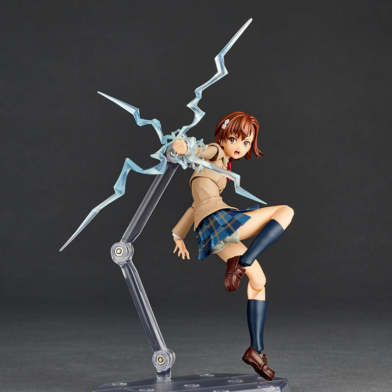 SPECIAL ORDER Kaiyodo - Amazing Yamaguchi - A Certain Scientific Railgun - Mikoto Misaka: Winter Uniform Ver. [EXCLUSIVE]