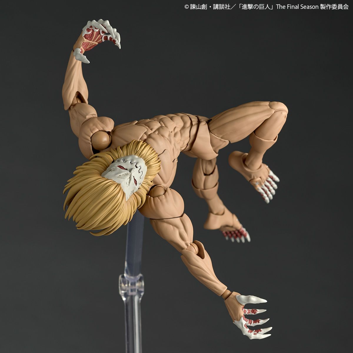 SPECIAL ORDER Kaiyodo &nbsp;- Revoltech Amazing Yamaguchi - Attack on Titan - Jaw Titan [JP]