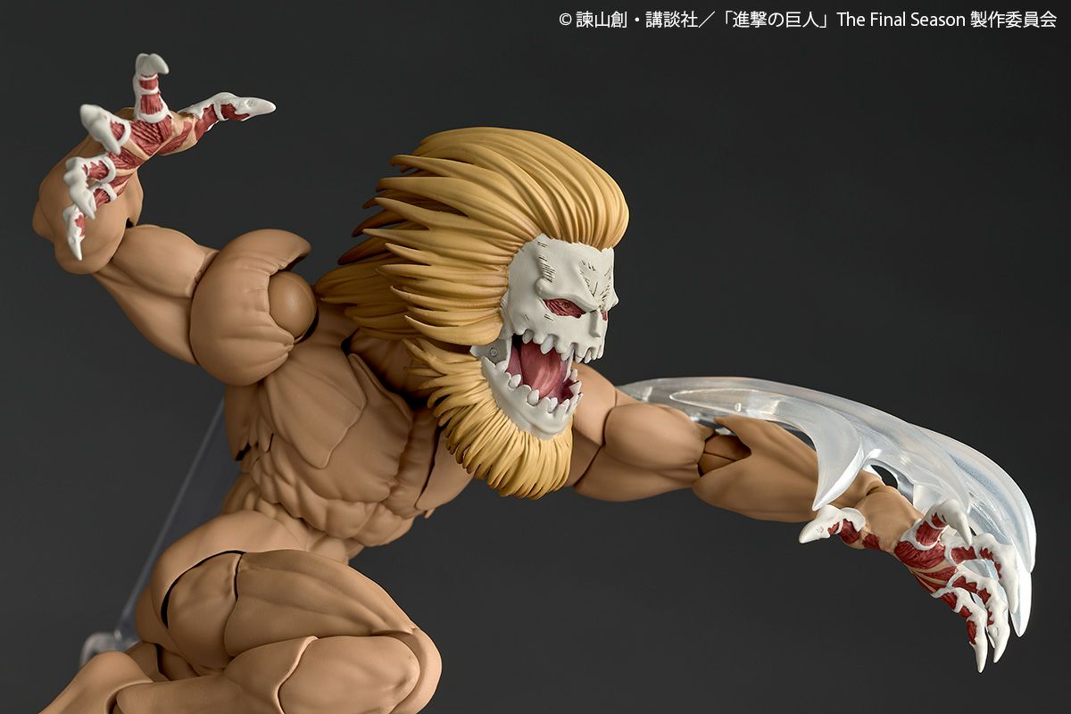 SPECIAL ORDER Kaiyodo &nbsp;- Revoltech Amazing Yamaguchi - Attack on Titan - Jaw Titan [JP]