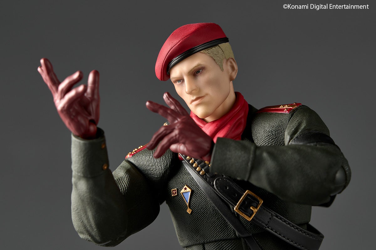 SPECIAL ORDER Kaiyodo - Revoltech Amazing Yamaguchi - Metal Gear Solid Delta: Snake Eater - Revolver Ocelot [EXCLUSIVE]
