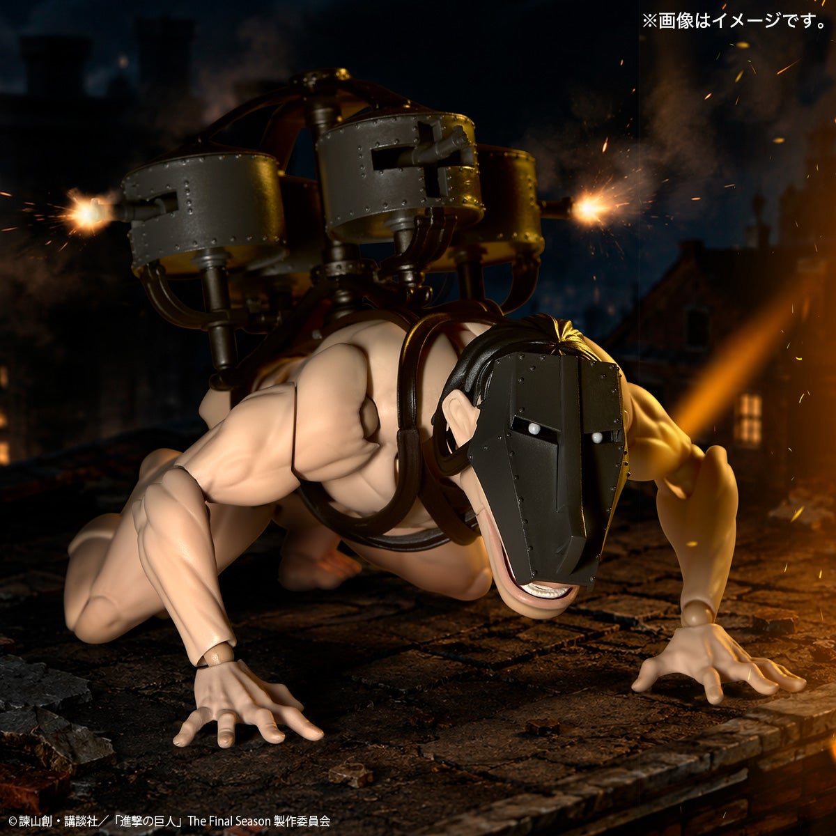 SPECIAL ORDER Kaiyodo - Revoltech Amazing Yamaguchi - Attack on Titan - Cart Titan [EXCLUSIVE]