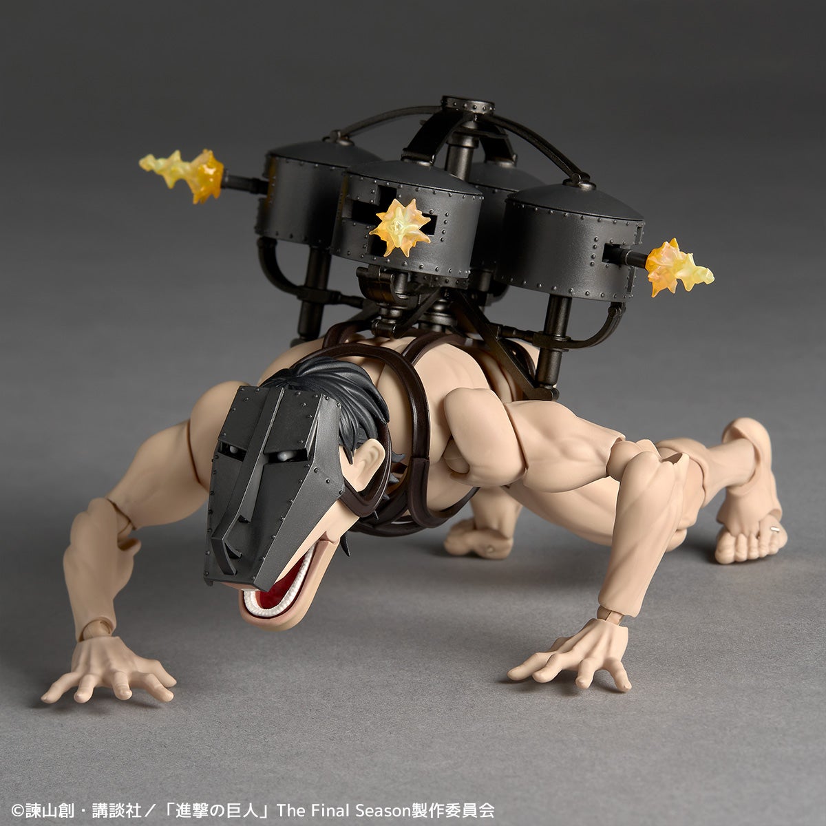 SPECIAL ORDER Kaiyodo - Revoltech Amazing Yamaguchi - Attack on Titan - Cart Titan [EXCLUSIVE]