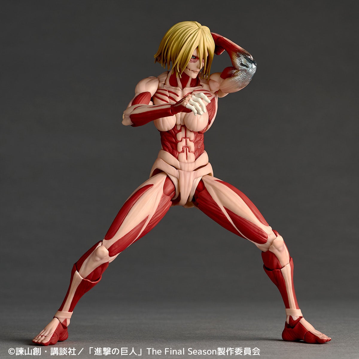 SPECIAL ORDER Kaiyodo - Revoltech Amazing Yamaguchi - Attack on Titan - Female Titan [JP]