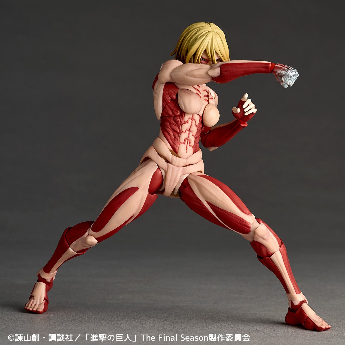 SPECIAL ORDER Kaiyodo - Revoltech Amazing Yamaguchi - Attack on Titan - Female Titan [JP]