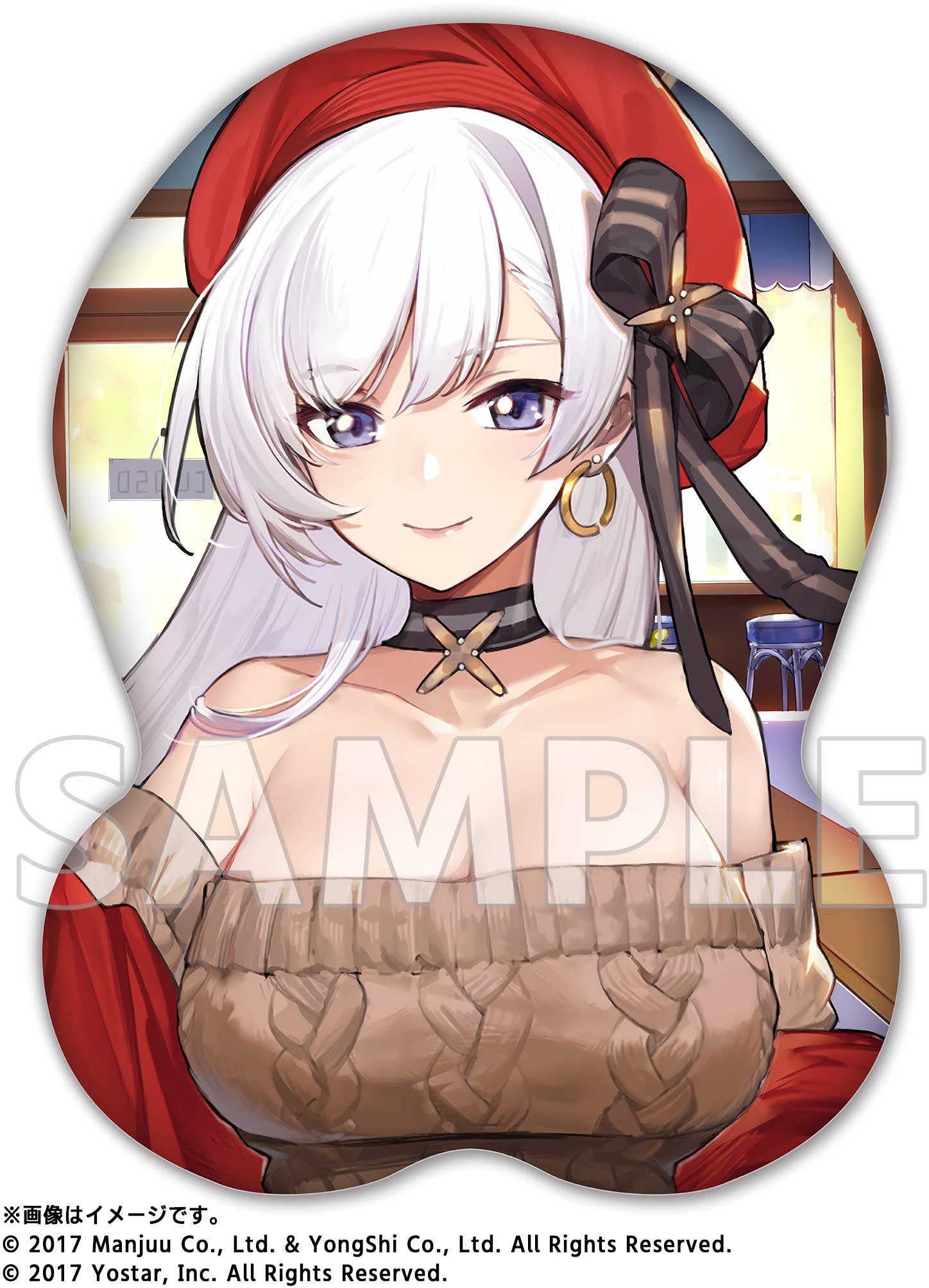 SPECIAL ORDER Softgarage - Azur Lane Life-size Tanimaru Cushion - Belfast: Shopping with the Head Maid Ver. [JP]