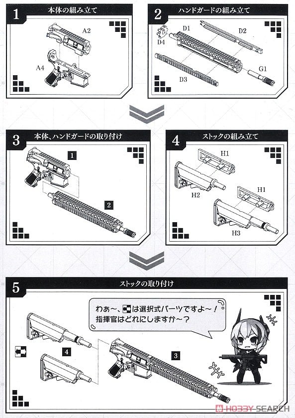 SPECIAL ORDER Tomytec - LittleArmory LADF14 - Girls' Frontline - M4 SOPMODII Type 1/12 [JP]