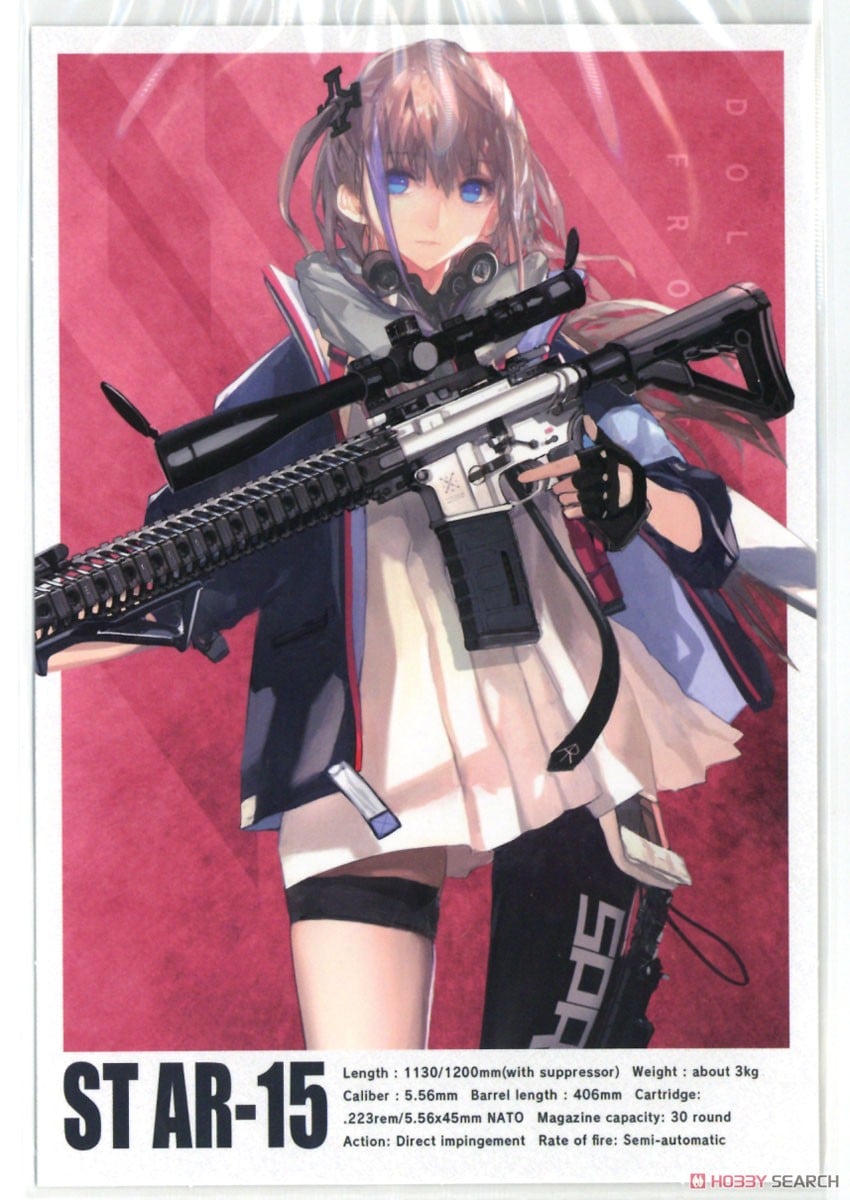 SPECIAL ORDER Tomytec - LittleArmory LADF16 - Girls' Frontline - ST AR-15 Type 1/12 [JP]