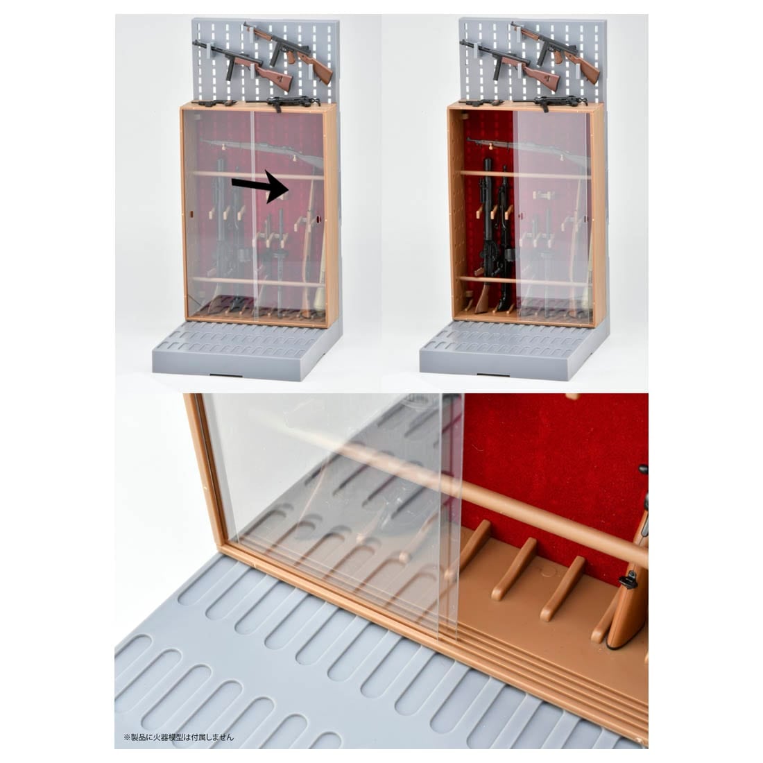 SPECIAL ORDER Tomytec - LittleArmory - LD042 - Gun Rack F: Classical Gun Rack 1/12 [JP]