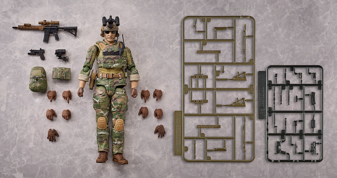 PRE-ORDER TOMYTEC - figma SP107 - Little Armory - Special Forces Member