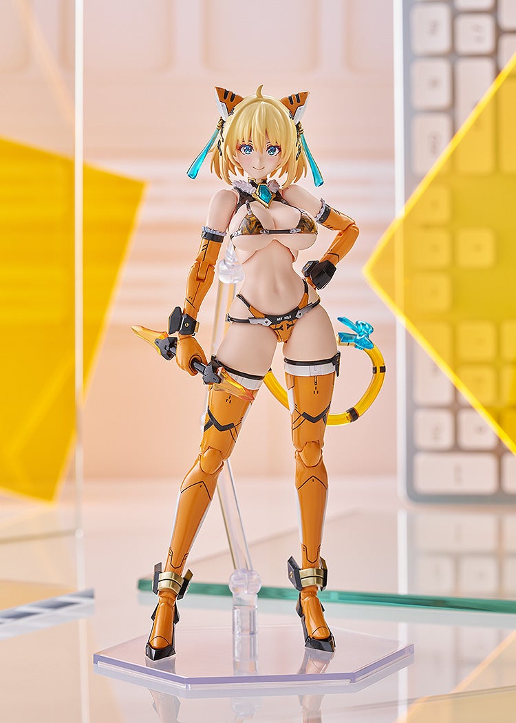 PRE-ORDER Max Factory - PLAMAX BP-02 - BUNNY SUIT PLANNING - Sophia F. Shirring: Tiger Armor Ver.