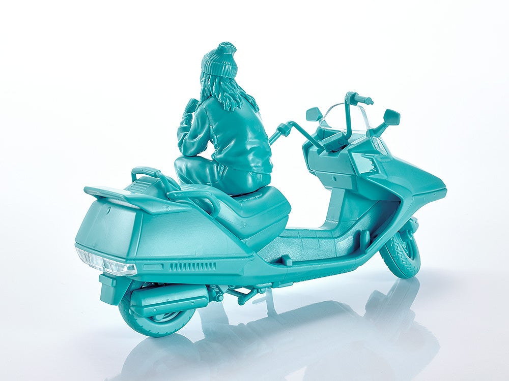 SPECIAL ORDER Max Factory - PLAMAX MF-102 - Rider's portrait Honda Fusion - Turquoise 1/20 [JP]
