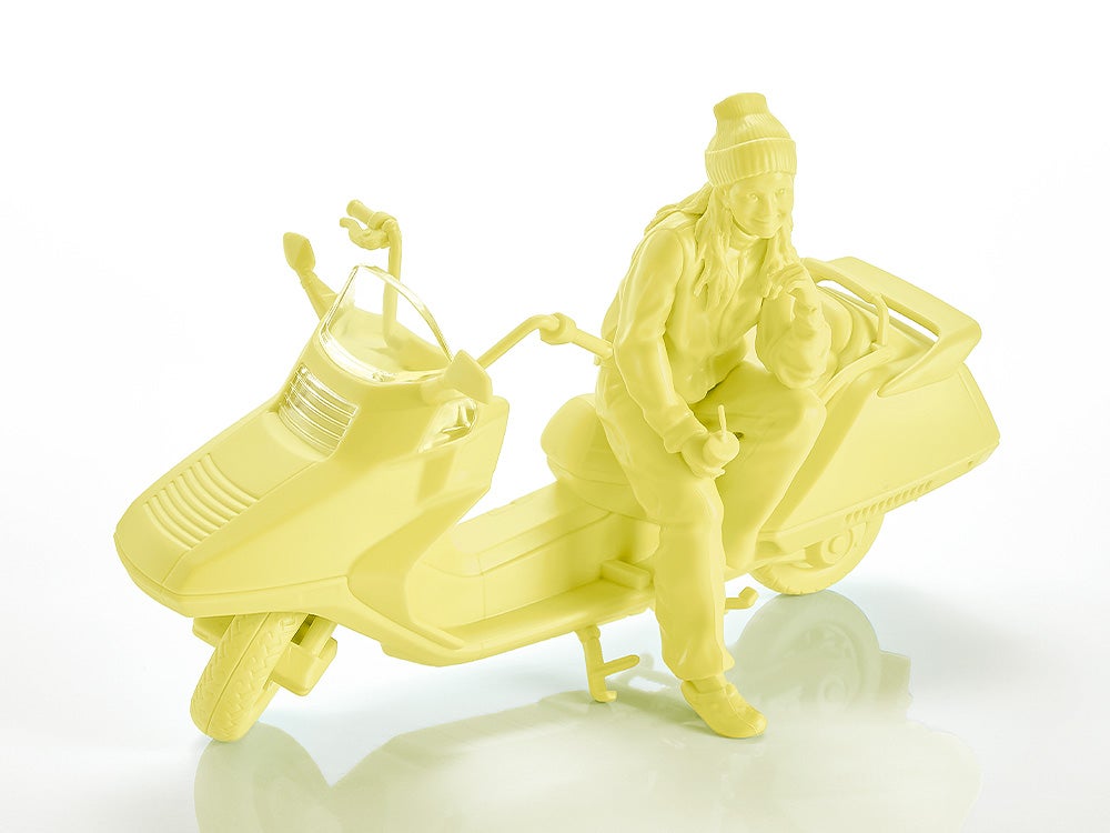 SPECIAL ORDER Max Factory - PLAMAX MF-102 - Rider's portrait Honda Fusion - Custard 1/20 [JP]