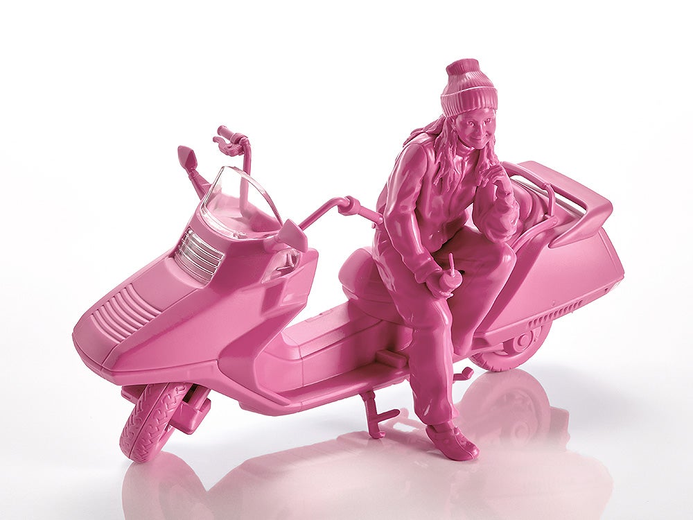 SPECIAL ORDER Max Factory - PLAMAX MF-102 - Rider's portrait Honda Fusion - Orchid 1/20 [JP]