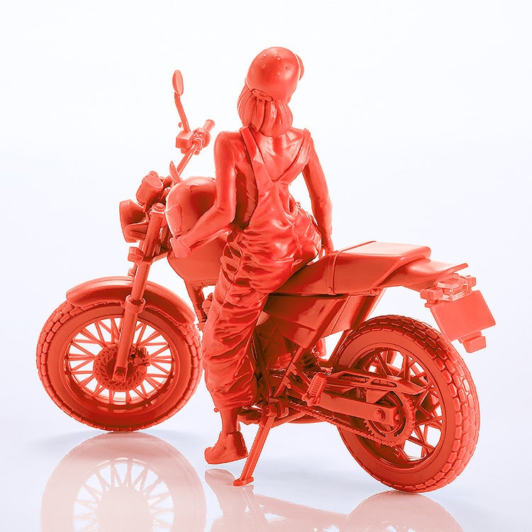 SPECIAL ORDER Max Factory - PLAMAX MF-103 - Rider's portrait Honda FTR 223 - Red 1/20 [JP]