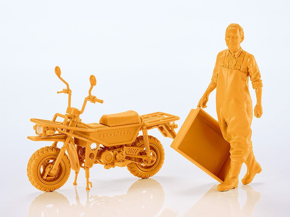 SPECIAL ORDER Max Factory - PLAMAX MF-104 - Rider's portrait Honda MOTRA - Yellow 1/20 [JP]