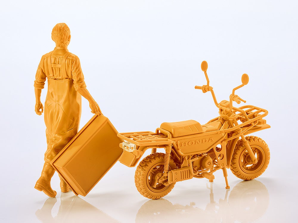 SPECIAL ORDER Max Factory - PLAMAX MF-104 - Rider's portrait Honda MOTRA - Yellow 1/20 [JP]