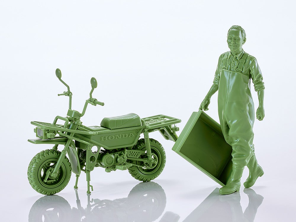 SPECIAL ORDER Max Factory - PLAMAX MF-104 - Rider's portrait Honda MOTRA - Green 1/20 [JP]