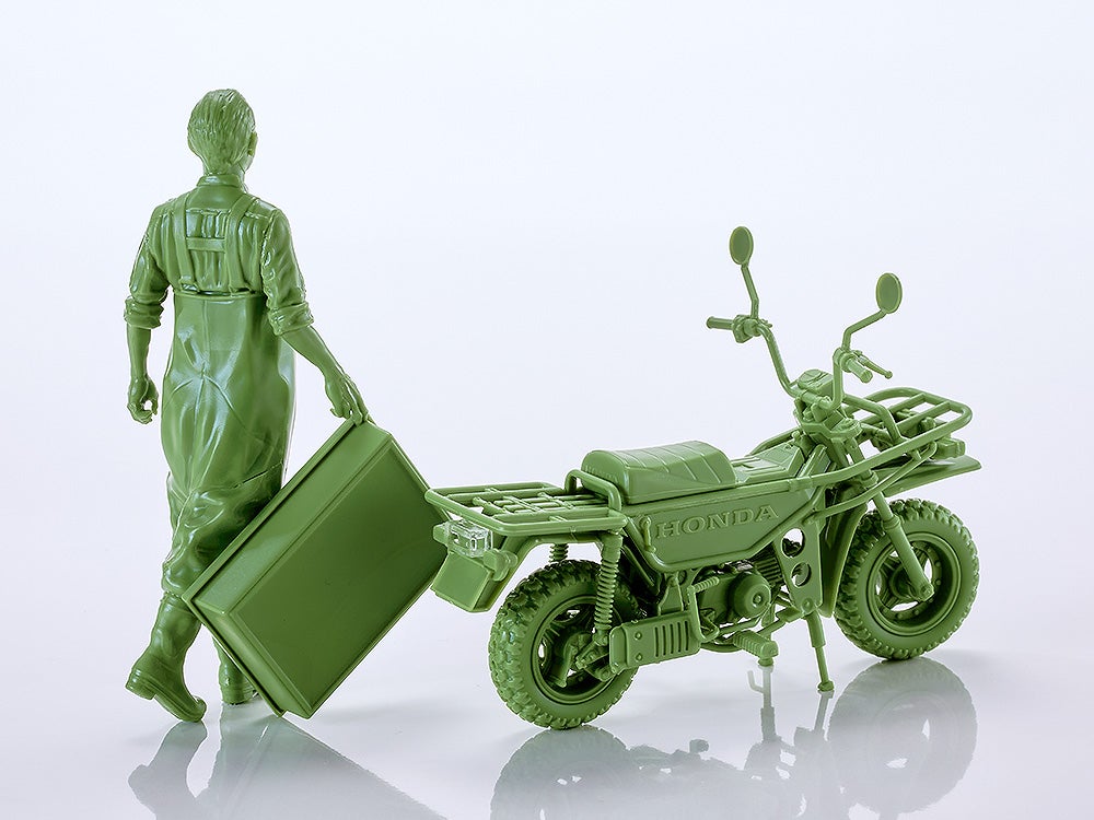 SPECIAL ORDER Max Factory - PLAMAX MF-104 - Rider's portrait Honda MOTRA - Green 1/20 [JP]