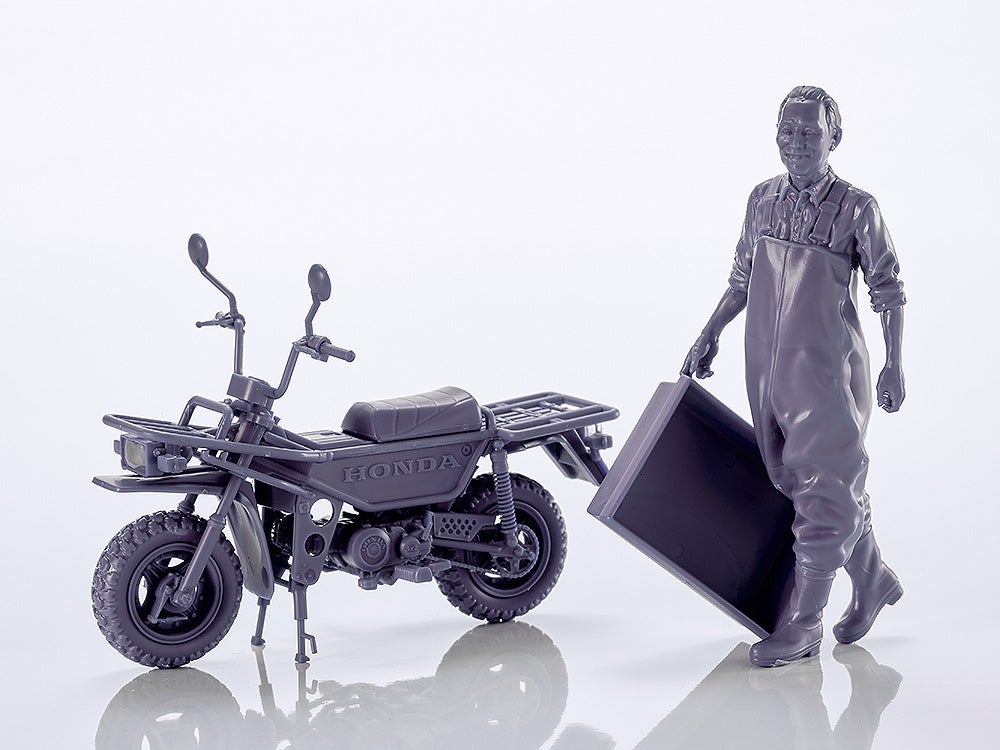 SPECIAL ORDER Max Factory - PLAMAX MF-104 - Rider's portrait Honda MOTRA - Wisteria 1/20 [JP]