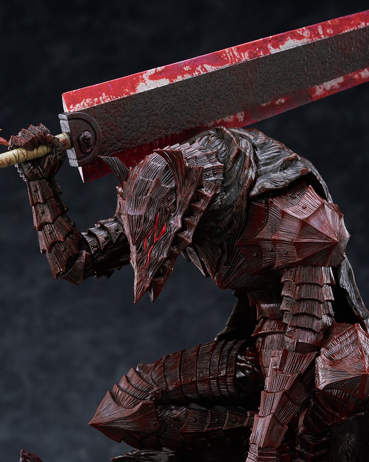 PRE-ORDER Max Factory - POP UP PARADE - Berserk - Guts (Berserker Armor): Bloody Paint Ver. L Size