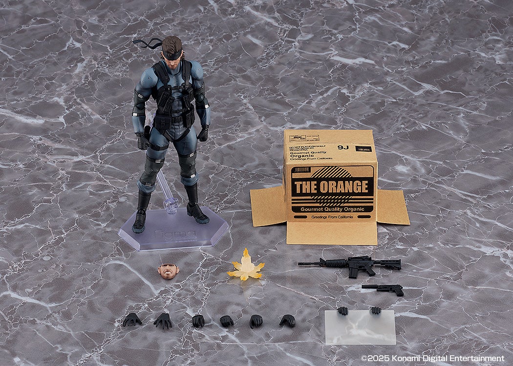 PRE-ORDER Max Factory - figma 645 - METAL GEAR SOLID 2 SONS OF LIBERTY - Solid Snake: MGS2 ver. Updated Edition