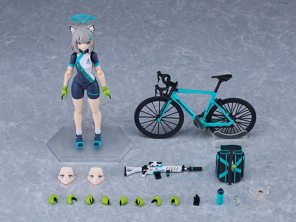 IN-STOCK Max Factory - figma 644-DX - Blue Archive - Shiroko Sunaookami (Cycling) DX Edition