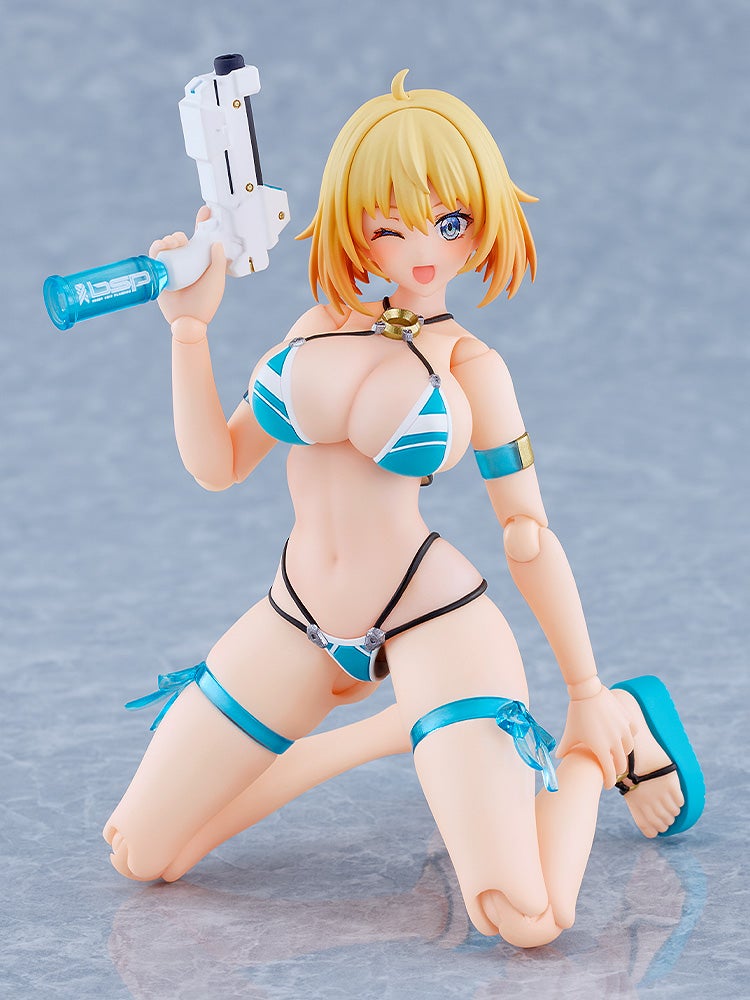 PRE-ORDER Max Factory - figma 674 - BUNNY SUIT PLANNING - Sophia F. Shirring: Swimsuit ver.