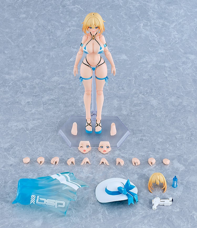 PRE-ORDER Max Factory - figma 674 - BUNNY SUIT PLANNING - Sophia F. Shirring: Swimsuit ver.