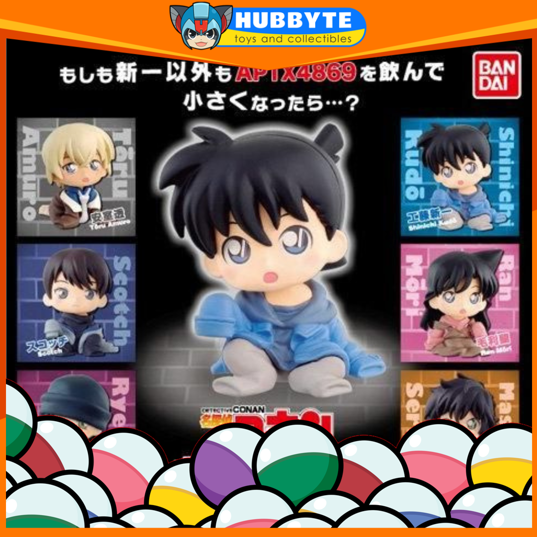 BACK-ORDER Bandai - Chijimasetai - Detective Conan Vol. 1 to Vol. 9 [Set of 51] [JP]