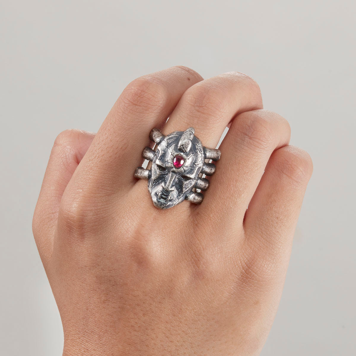 SPECIAL ORDER Bandai - BanColle! - JoJo's Bizarre Adventure Accessory Collection - Aja Mask Ring [JP]