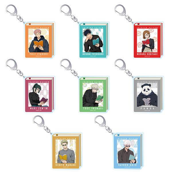 SPECIAL ORDER Movic - Jujutsu Kaisen Season 2 - Trading Acrylic Keychain Reading [Box of 8] [JP]