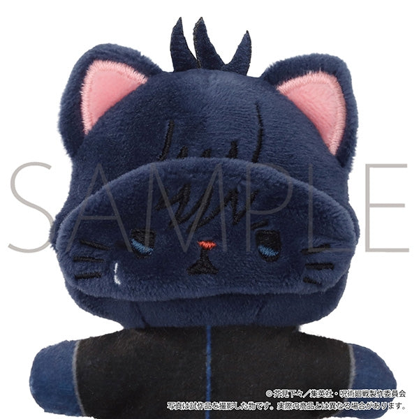 SPECIAL ORDER Movic - Jujutsu Kaisen: The Culling Game withCAT Mini Plush Keychain with Eyemask - Megumi Fushiguro [January 2027] [JP]