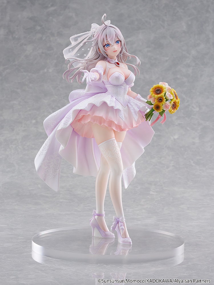 PRE-ORDER KADOKAWA - Alya Sometimes Hides Her Feelings in Russian - Alisa Mikhailovna Kujou: Wedding Dress Ver. 1/7