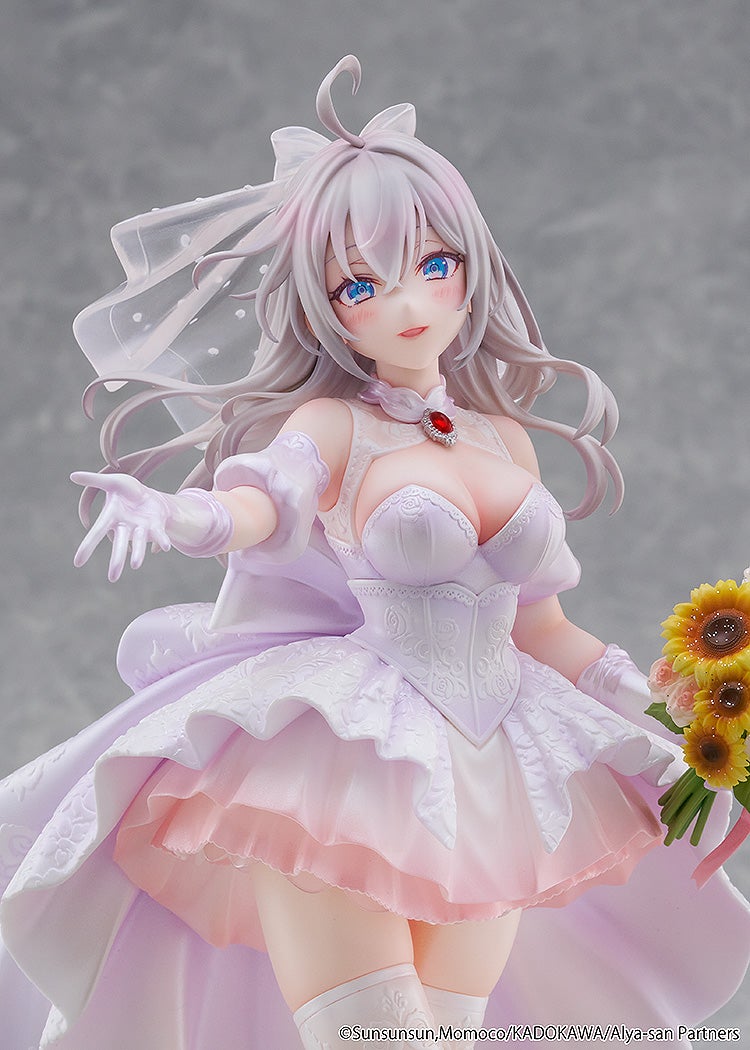 PRE-ORDER KADOKAWA - Alya Sometimes Hides Her Feelings in Russian - Alisa Mikhailovna Kujou: Wedding Dress Ver. 1/7
