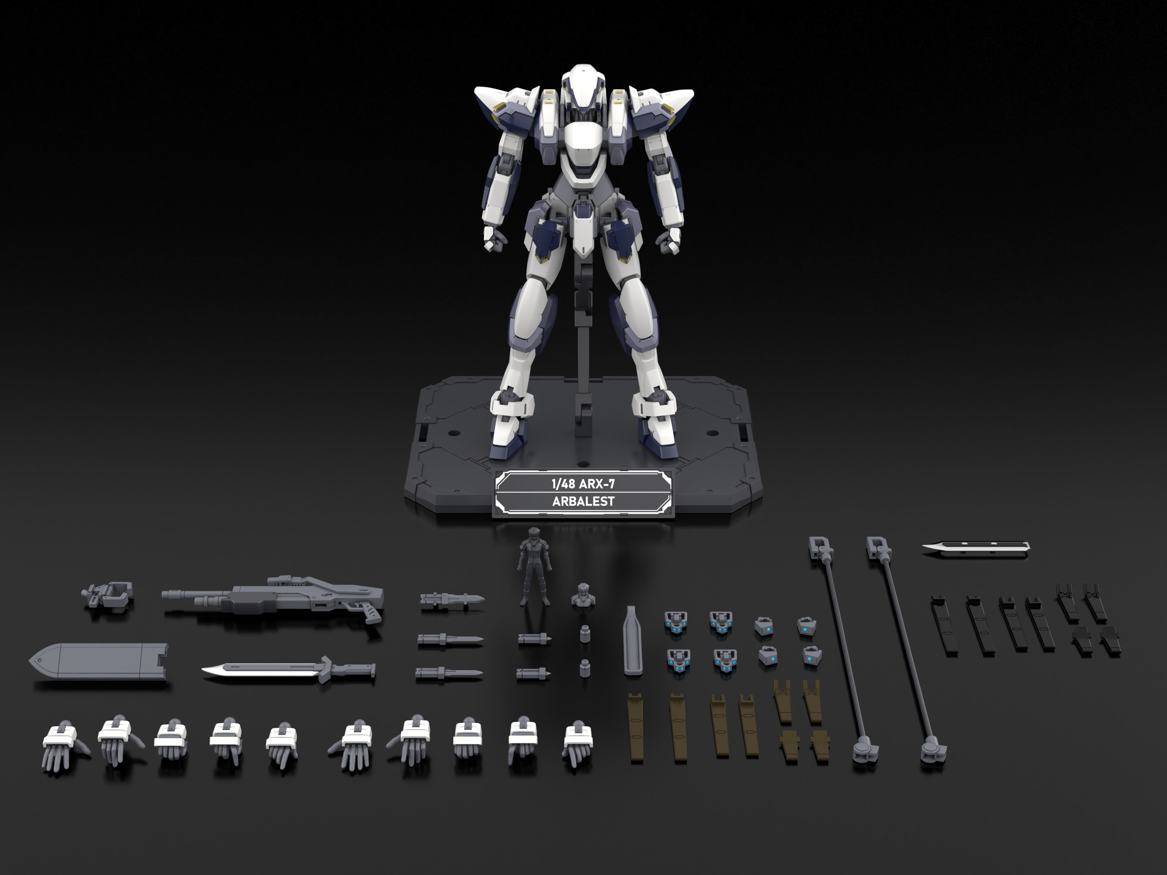 SPECIAL ORDER KADOKAWA - KADOKAWA PLASTIC MODEL SERIES - Full Metal Panic! - Arbalest: Special Set 1/48 [KADOKAWA EXCLUSIVE]