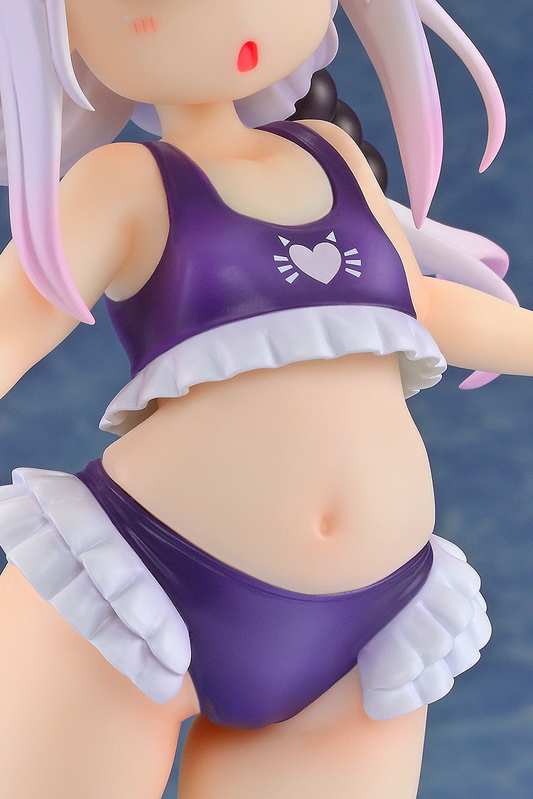 PRE-ORDER Kaitendoh - Miss Kobayashi's Dragon Maid - Kanna Kamui: Excited to Wear a Swimsuit at Home Ver. (Purple) 1/6