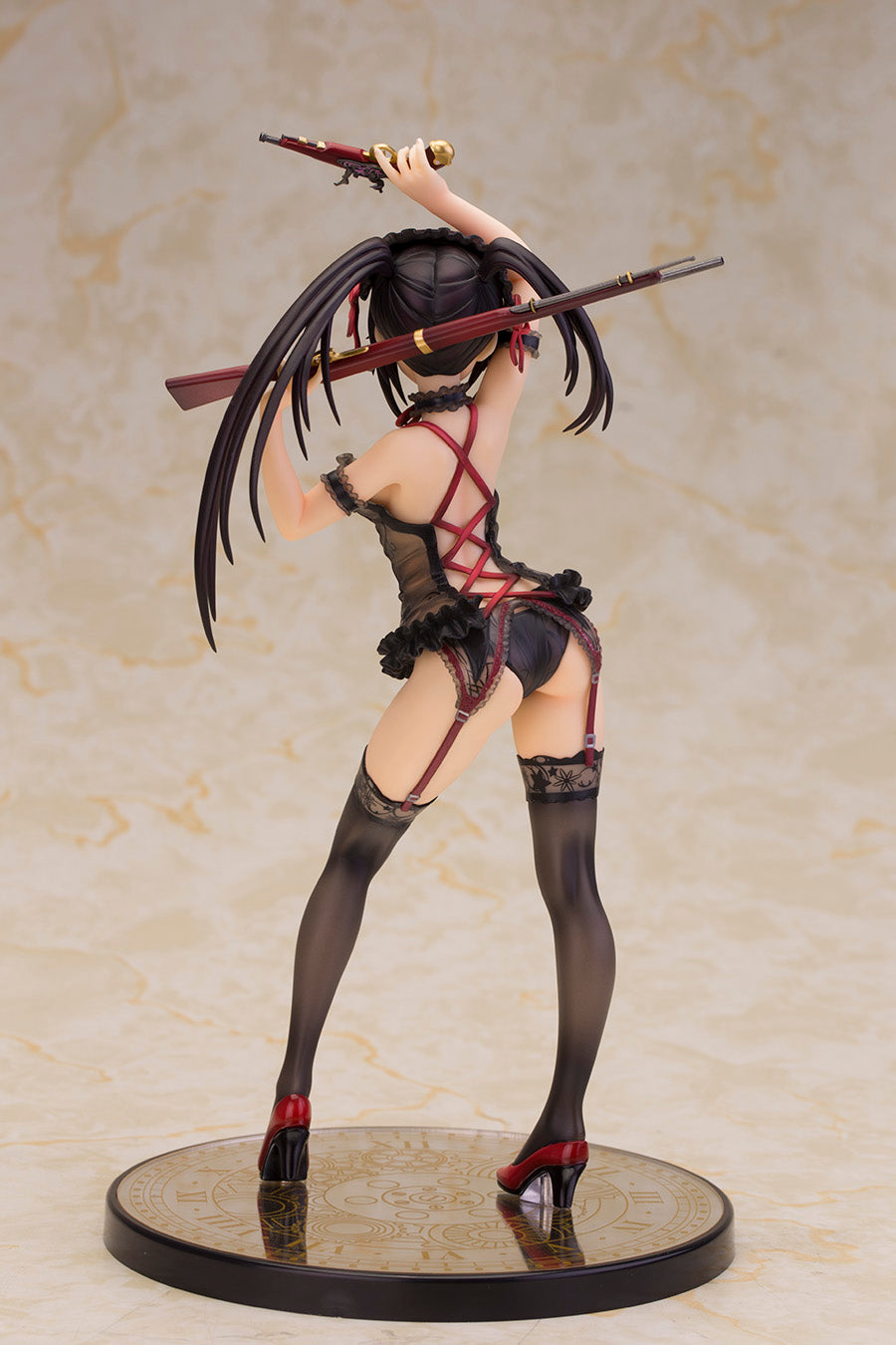 PRE-ORDER Alphamax - Date A Live - Kurumi Tokisaki: Black Lingerie Ver. AmiAmi Limited Edition 1/7 [August 2024 Release]