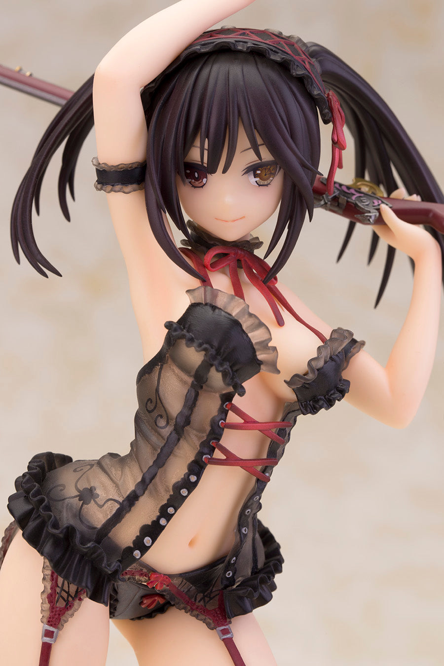 PRE-ORDER Alphamax - Date A Live - Kurumi Tokisaki: Black Lingerie Ver. AmiAmi Limited Edition 1/7 [August 2024 Release]