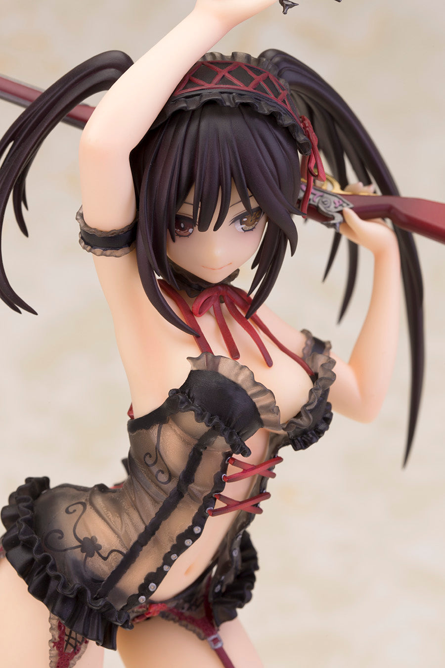 PRE-ORDER Alphamax - Date A Live - Kurumi Tokisaki: Black Lingerie Ver. AmiAmi Limited Edition 1/7 [August 2024 Release]