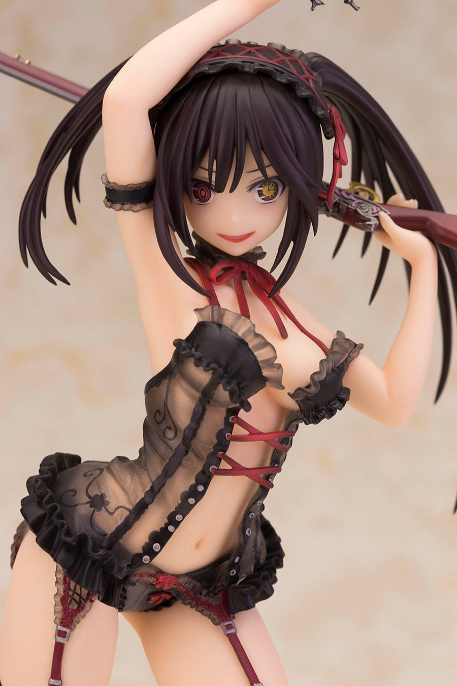 PRE-ORDER Alphamax - Date A Live - Kurumi Tokisaki: Black Lingerie Ver. AmiAmi Limited Edition 1/7 [August 2024 Release]