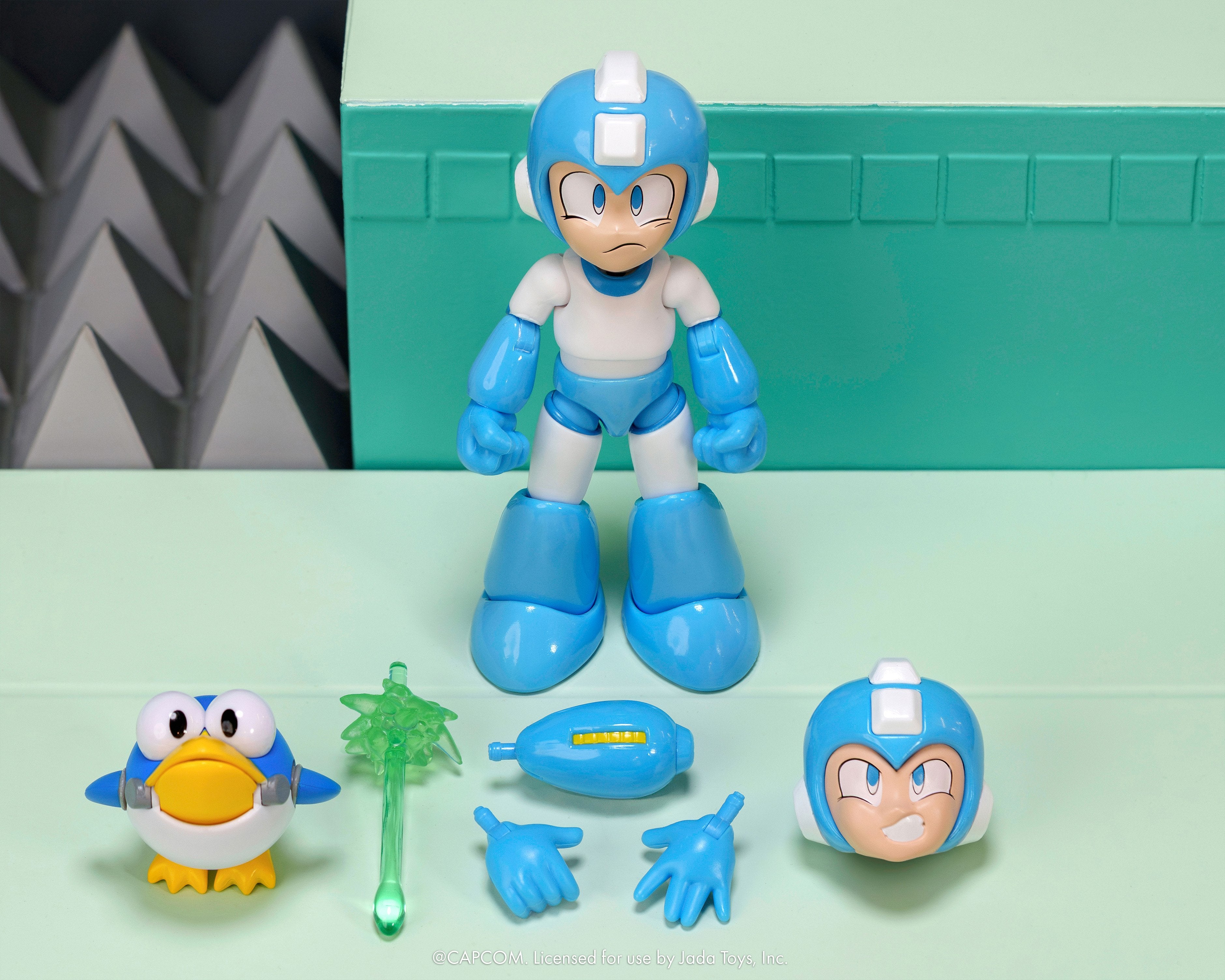 SPECIAL ORDER Jada Toys - Mega Man Action Figure - Mega Man: Gemini Laser 1/12 [JP]