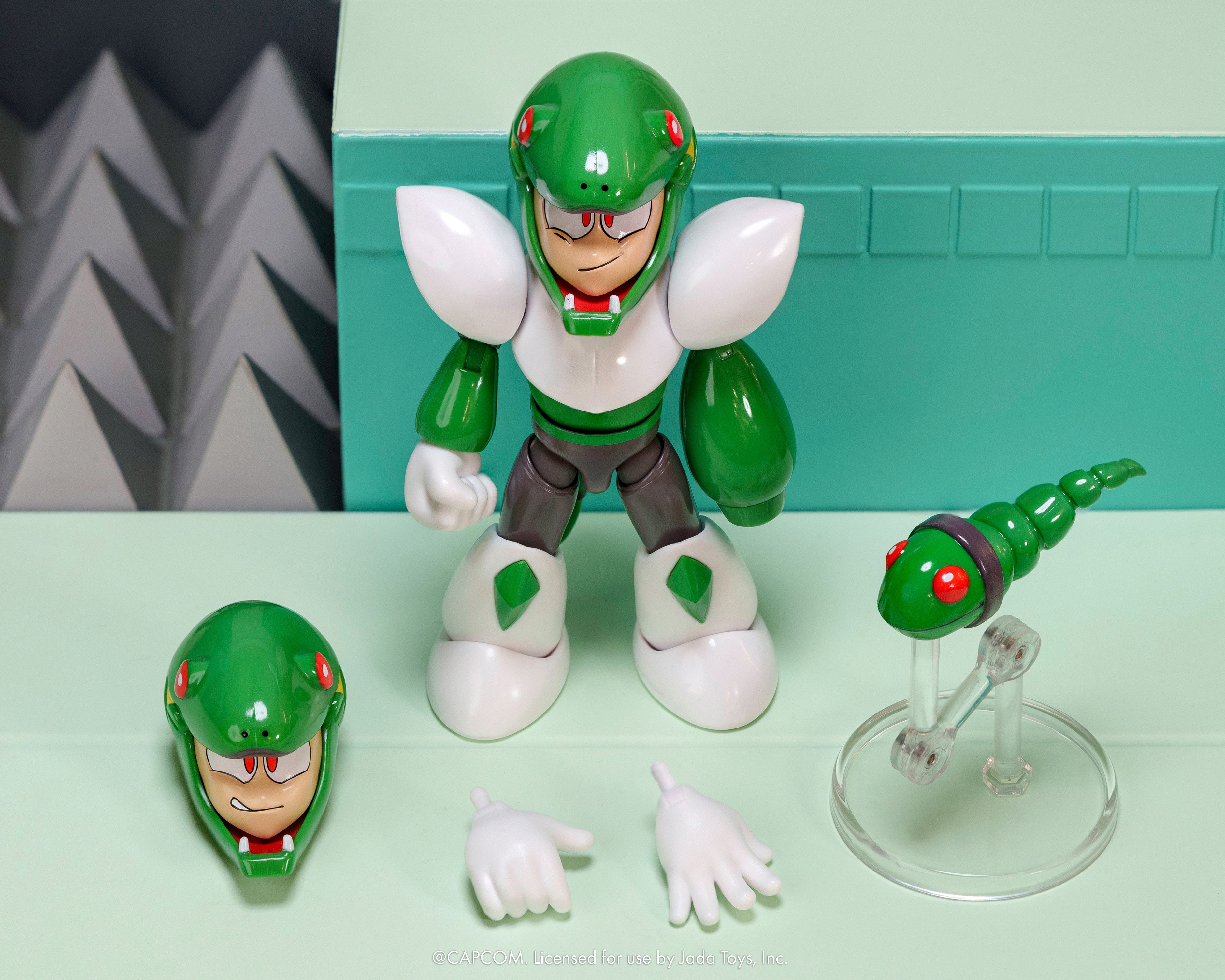 SPECIAL ORDER Jada Toys - Mega Man Action Figure - Snake Man 1/12 [JP]