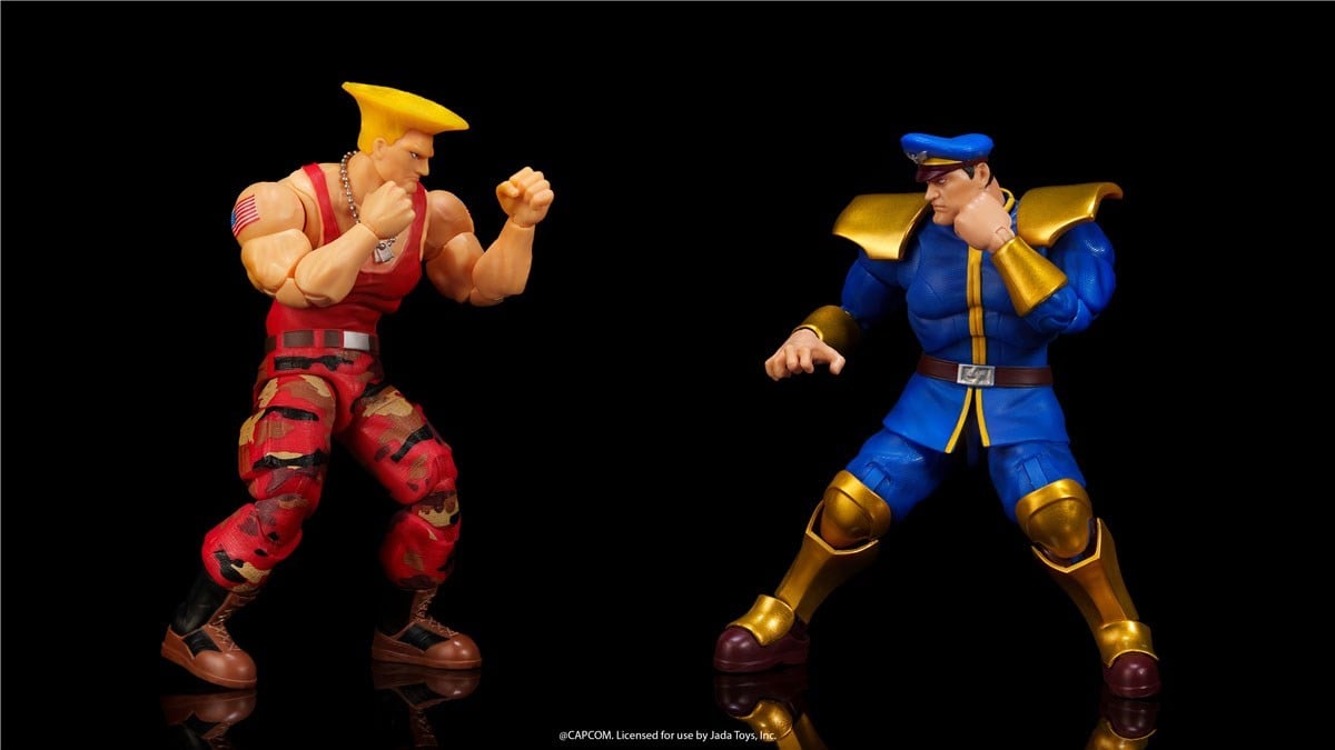 SPECIAL ORDER Jada Toys - Versus 2 Pack - Ultra Street Fighter II - Guile vs. M.Bison
